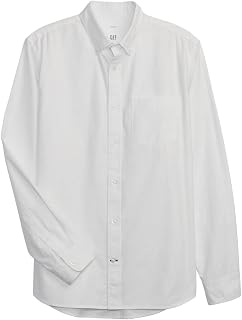 Gap Men's Long Sleeve Oxford Button Down Shirt