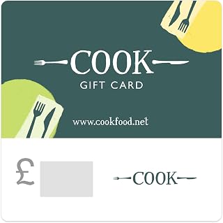 COOK Gift Card - UK Redemption - Delivered by email or SMS