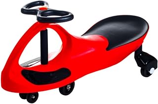 Lil’ Rider Wiggle Car, Ride on Toy for Ages 3 and Up, Red | Toddler Ride on Toys with no Batteries, Gears, or Pedals Just Twist, Wiggle, and Go