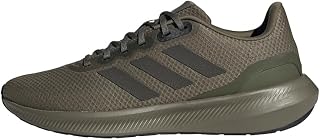 adidas Runfalcon 3.0 Shoes, Men's Trainers, Olive Strata Shadow Olive Core Black, 39 1/3 EU