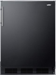 Summit Undercounter Refrigerator, Black - FF63BK | 5.8 cu.ft. Capacity, ENERGY STAR Certified