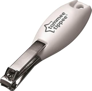 Tommee Tippee Everyday Essentials Baby Nail Clippers 0m+ | Rounded Edges and Moulded Handle Help Prevent Slipping, Newborn Safe Design