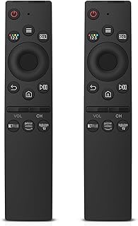 Pack of 2 Remote for Samsung TV Remote, Remote Control fit for All Samsung TV LED QLED UHD SUHD HDR LCD HDTV 4K 3D Curved Smart TVs