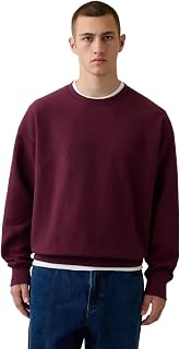 Gap Men's Crewneck Fleece Sweatshirt with Logo