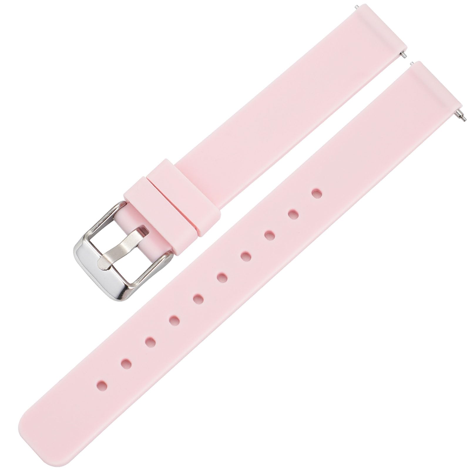 Rihahisy Silicone Watch Straps for Men, 12mm, 14mm, 16mm, 17mm, 18mm, 19mm, 20mm
