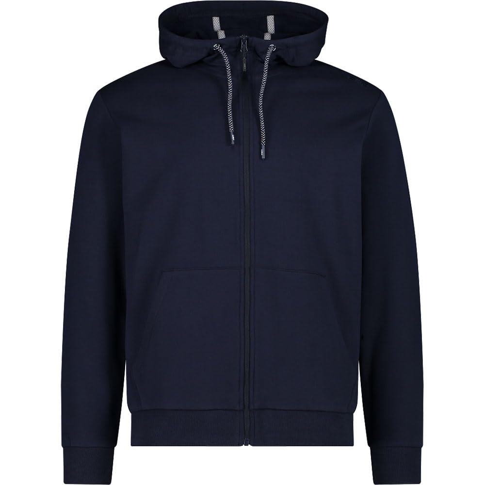 CMP Felpa in Pile Stretch Fleece da Uomo con Cappuccio Fisso Fleece Jacket Uomo 