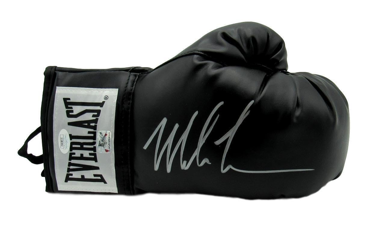 Mike Tyson Signed Everlast Left Hand Boxing Glove JSA QR Hologram - Autographed 
