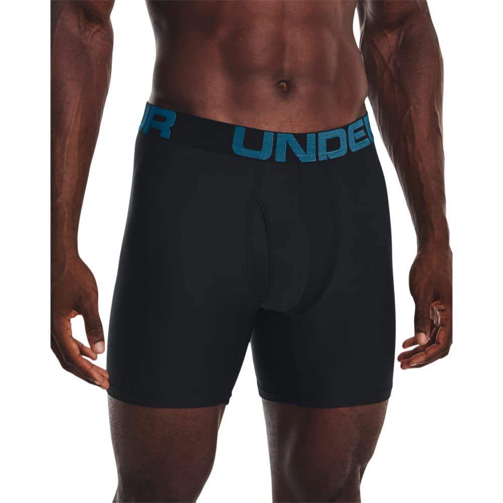 Under Armour Men's Tech 6-Inch Boxerjock, 2-Pack Underwear