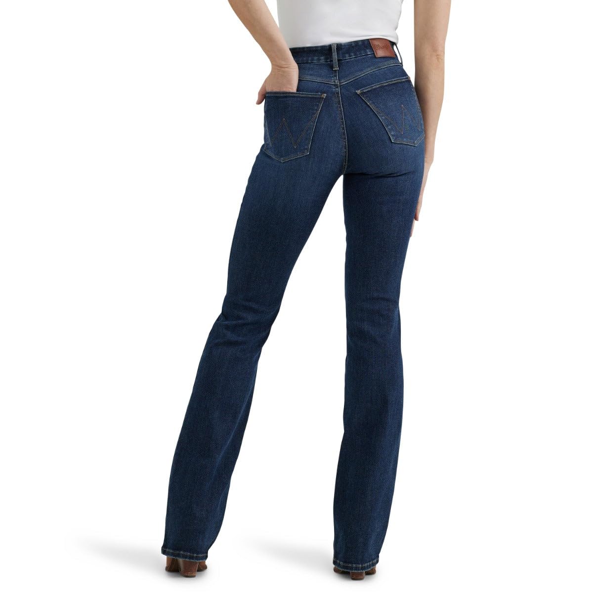 Wrangler Women's High Waist Lace Bootcut Jeans