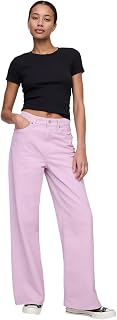 GAP V-HR Wide Leg Crop Drk Ptch Pkts Women's Jeans