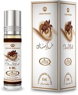 Al-Rehab Choco Musk Concentrated Perfume Rollerball for Unisex, 0.2 Ounce