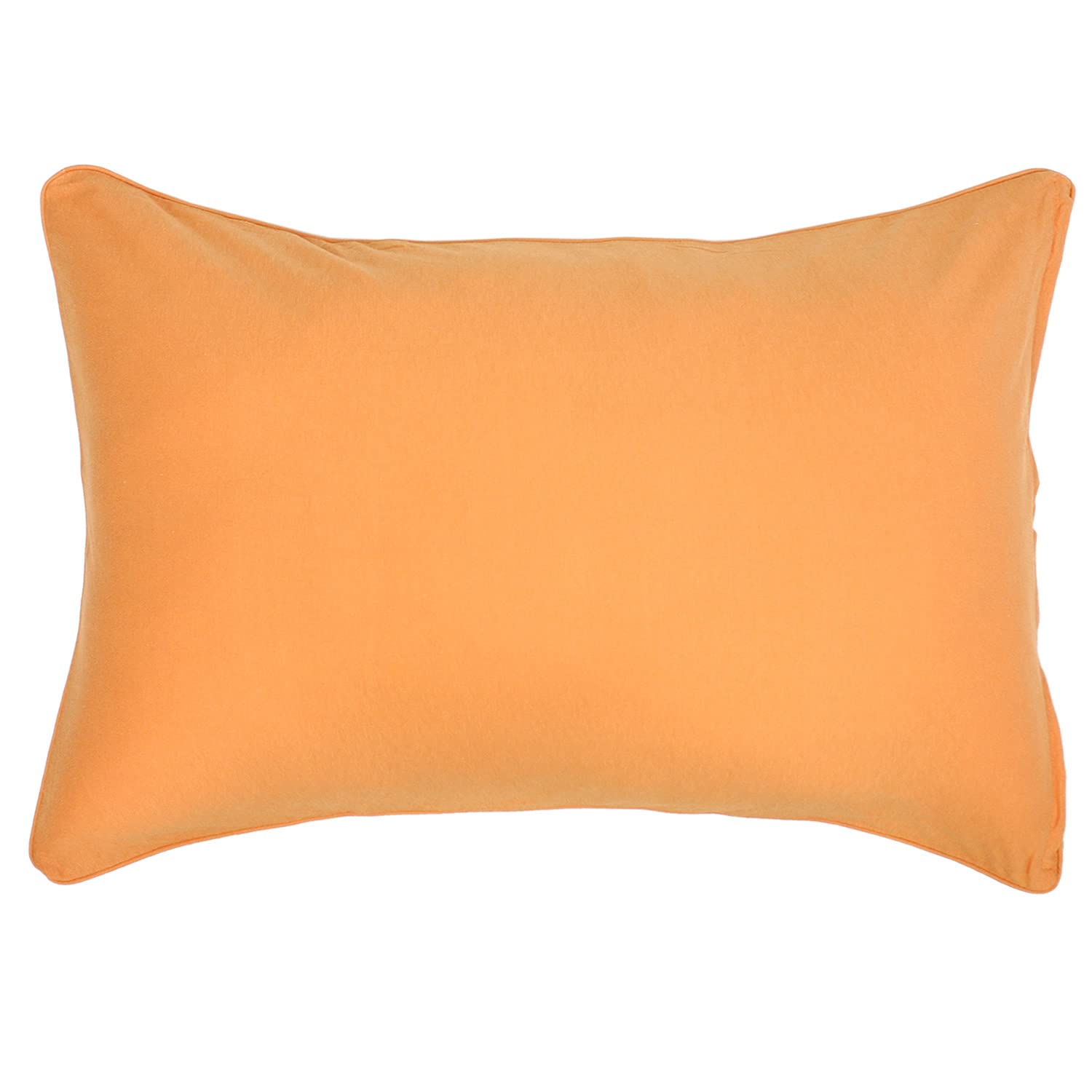 Merry Night NT4363-17 Pillowcase, Solid Color Orange, Approximately 16.9 x 24.8 