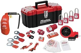 Master Lock 470-1457E410KAPRE Electrical Loto Kit - Locks &amp; Standard Device Assistant