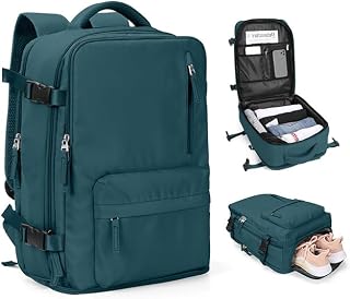SZLX Backpack Travel Cabin Airplane 40x30x20 Women Ryanair Suitcase for Airplane Cabin Hand Luggage 40 x 30 x 20 Easyjet Hiking Backpack Laptop Backpack Waterproof Men