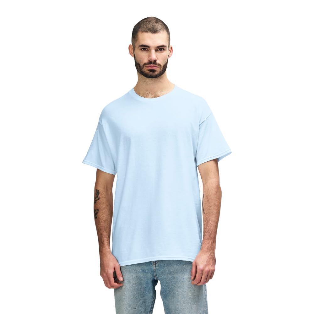 Gildan 5000 Men's Short Sleeve Heavy Cotton T-Shirt Tee