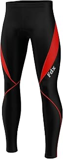 FDX Men’s Cycling Tights 3D Padded Windproof Warm Roubaix Bike Trouser