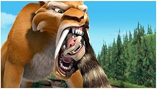 Ice Age Eddie Head Inside Diego's Mouth Arms Pressing Open 8 x 10 inch photo