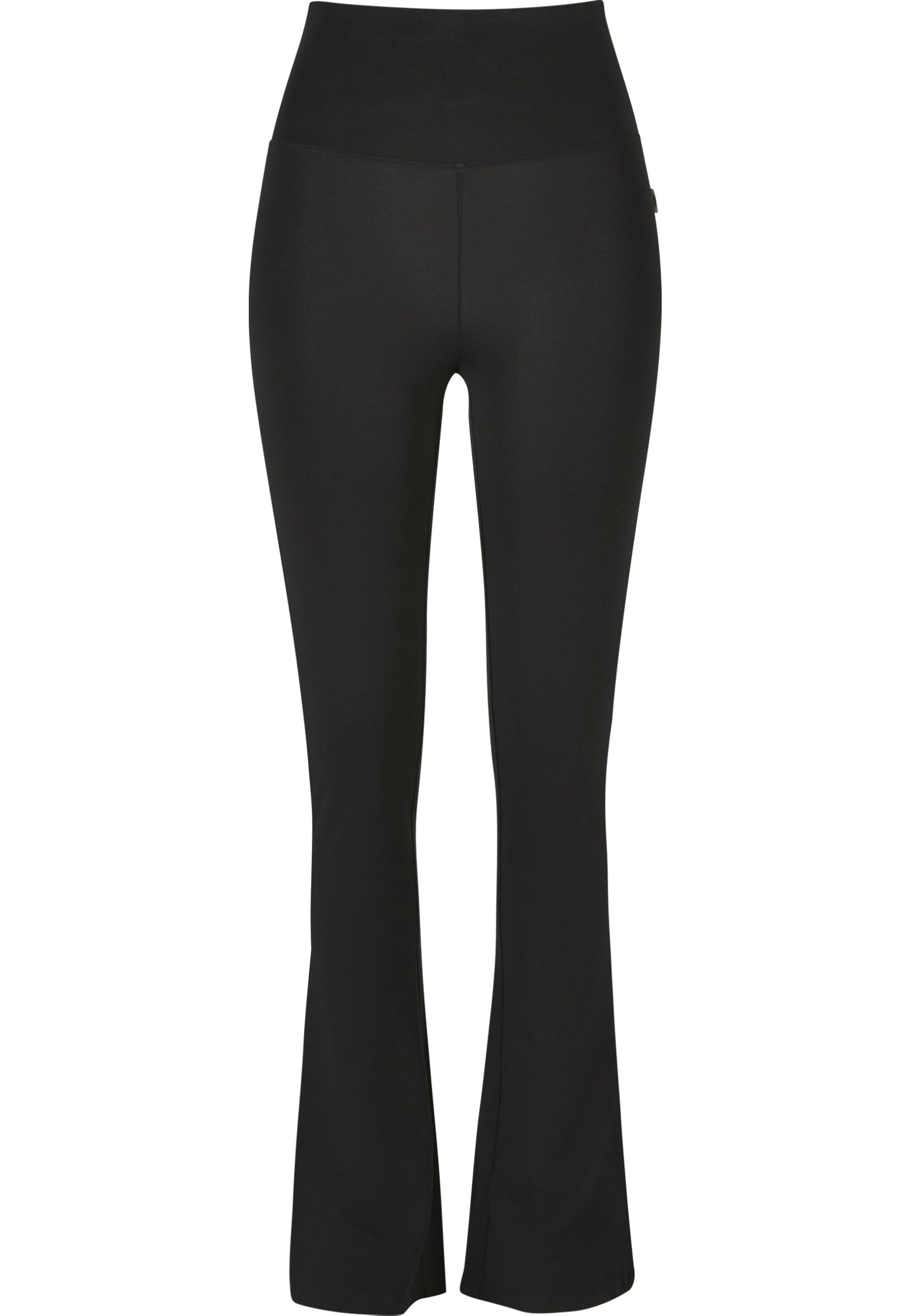 Urban Classics Ladies Organic Stretch Jersey Bootcut Leggings Women's Leggings B