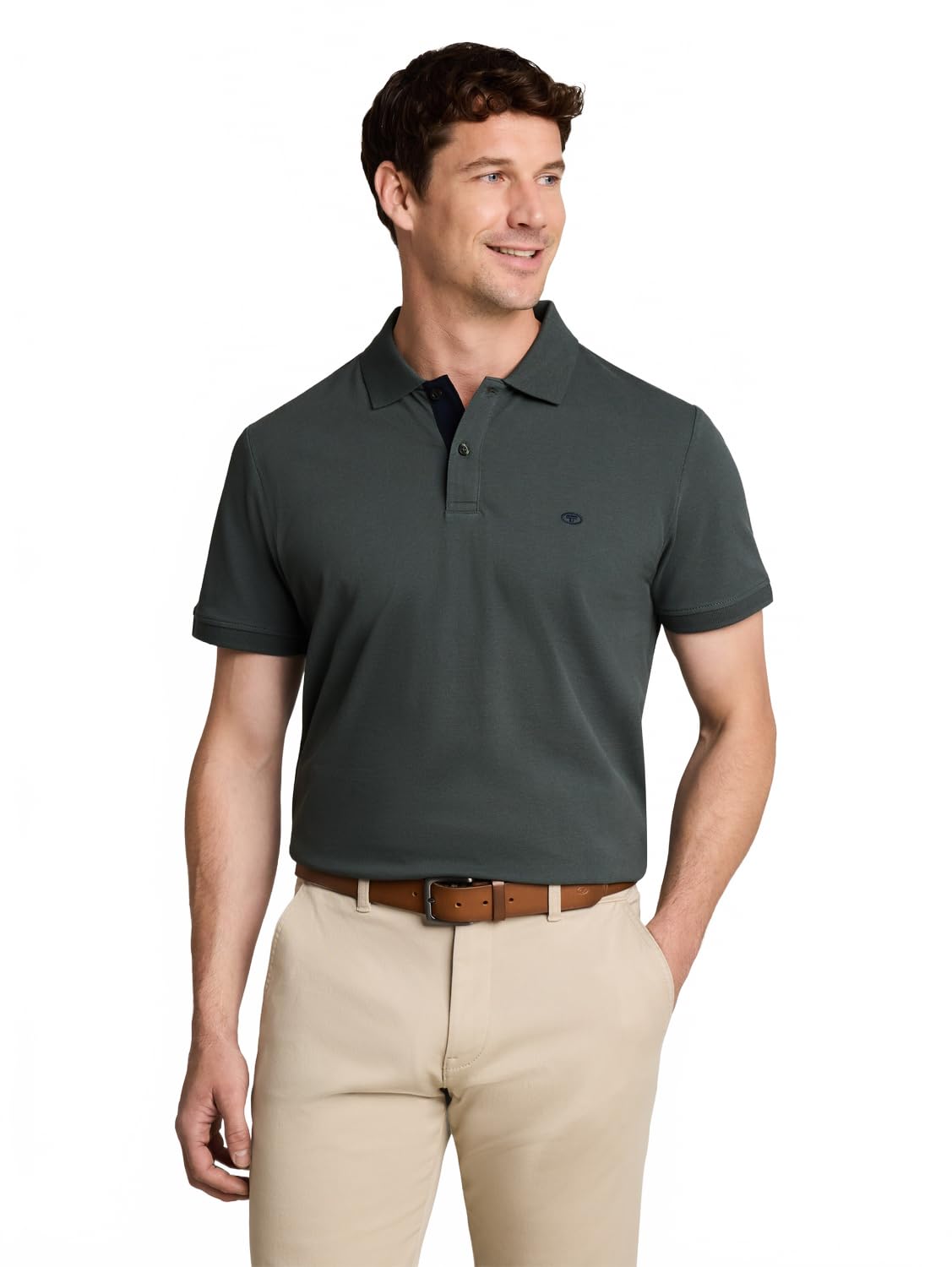 Tom Tailor 1027713 Polo piqué in Cotone Uomo