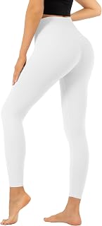 High Waisted Leggings for Women Tummy Control Full Length Buttery Soft Yoga Pants for Workout Athletic No See Through