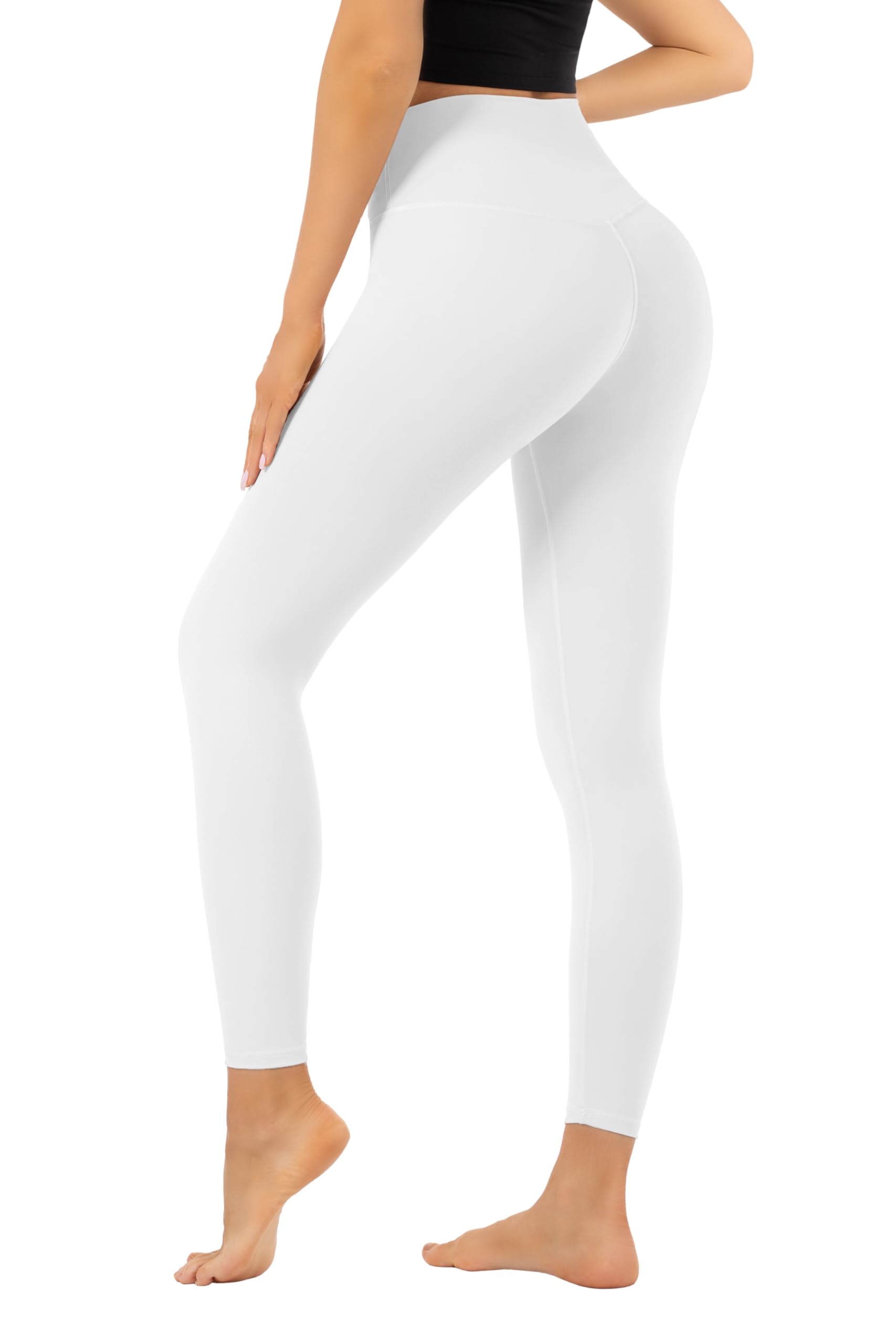 High Waisted Leggings for Women Tummy Control Full Length Buttery Soft Yoga Pant