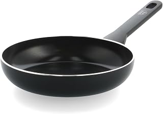 Green Chef CC010060-104 Frying Pan, 7.9 inches (20 cm), Compatible with Induction and Gas Fires, PFAS Free, No Toxins and Fluorine Resin, Starter Model, Formulated with Diamond Particles, Black