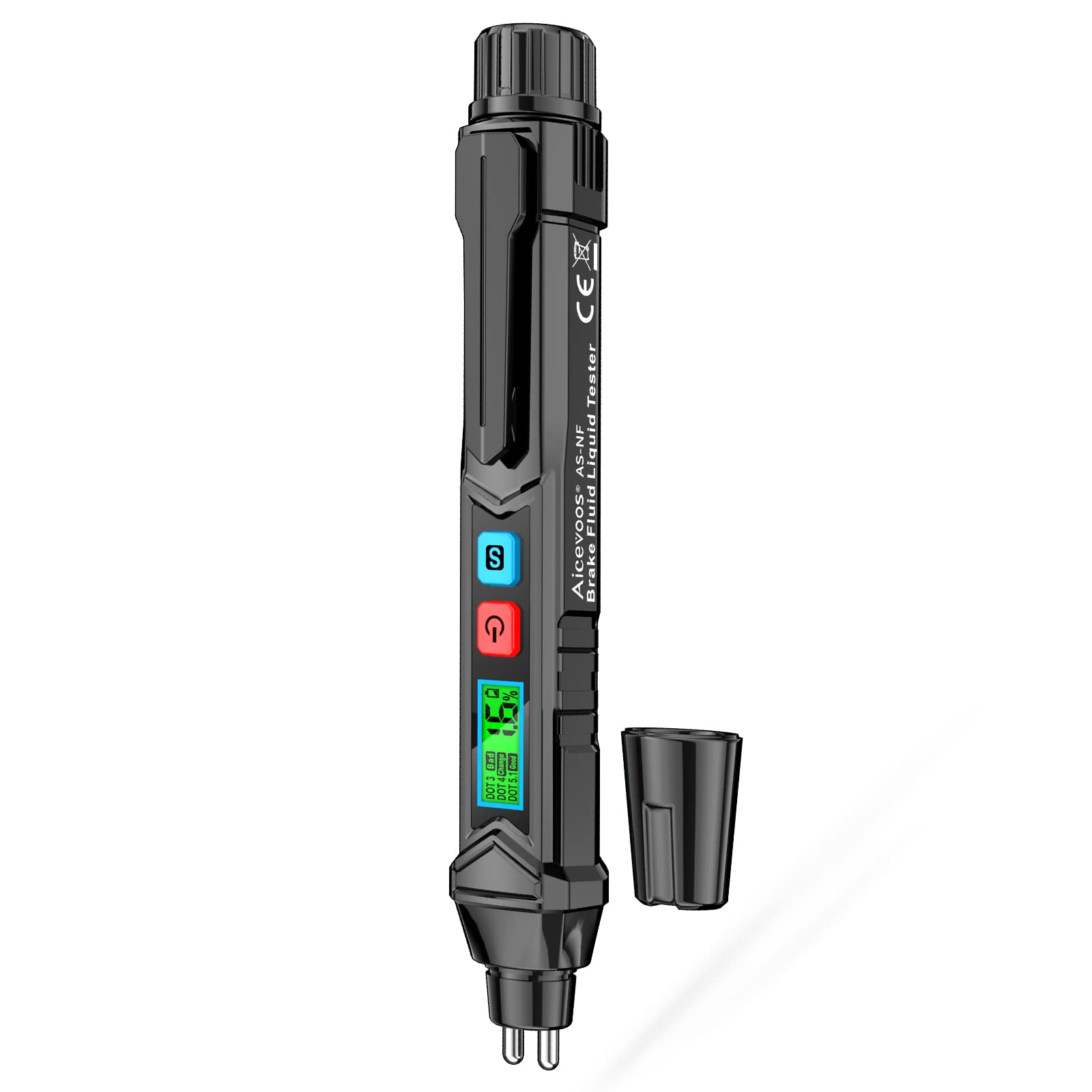 Aicevoos NF Brake Fluid Tester Pen Brake Fluid Test Strips, Calibrated for DOT3 