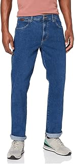 Wrangler - Mens Jeans - Authentic Straight Fit - Texas - Black Overdye
