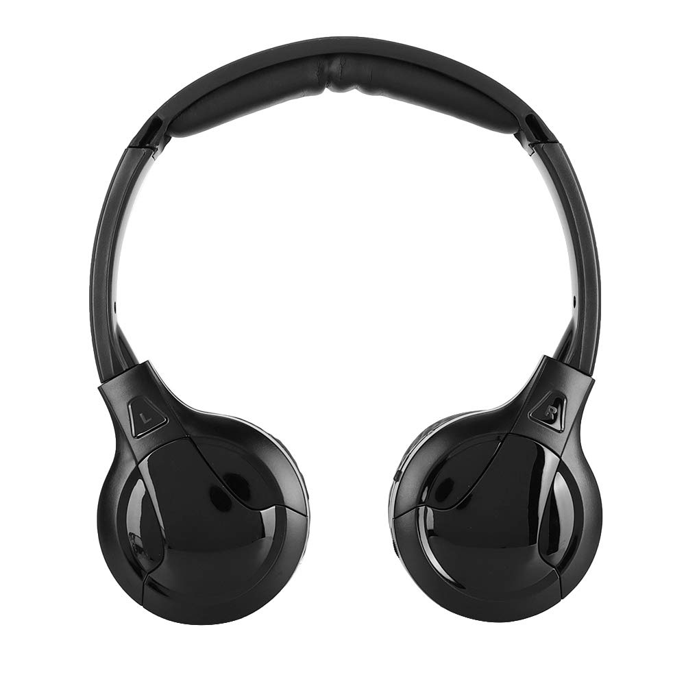 Wireless Infrared Car Headphone , Audio 2 Channel IR Wireless Headphone Earphone