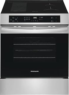 Frigidaire 30 in. 4 Element Front Control Induction Range in Stainless Steel with Air Fry