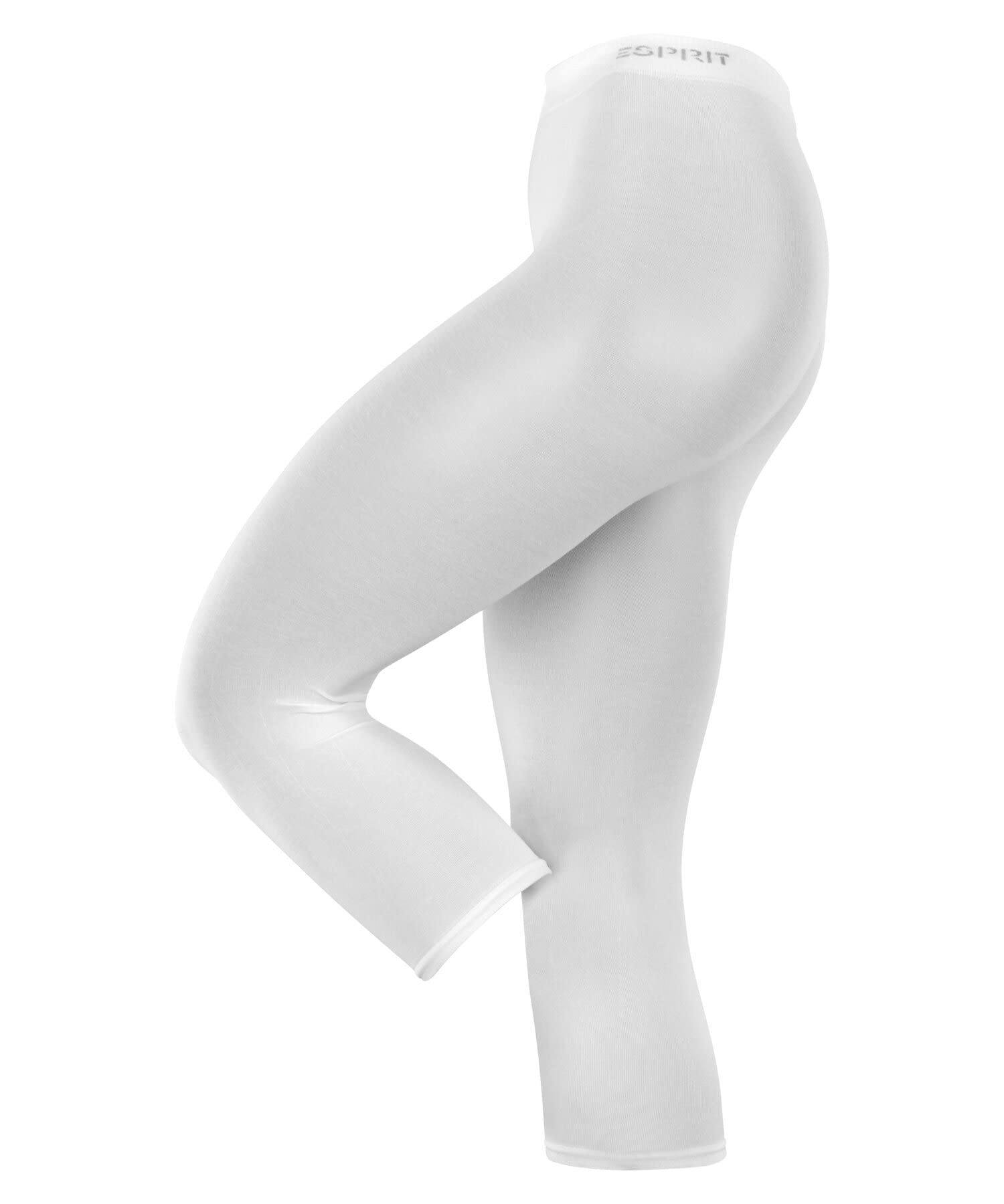 ESPRIT Women's Cotton Capri Leggings Breathable Cotton Elegant Thin Opaque Solid