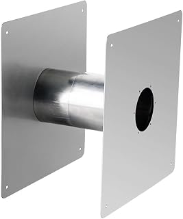 CAMPLUX 2.36'' Stainless Steel Vent Wall Thimble for Indoor Gas Water Heater