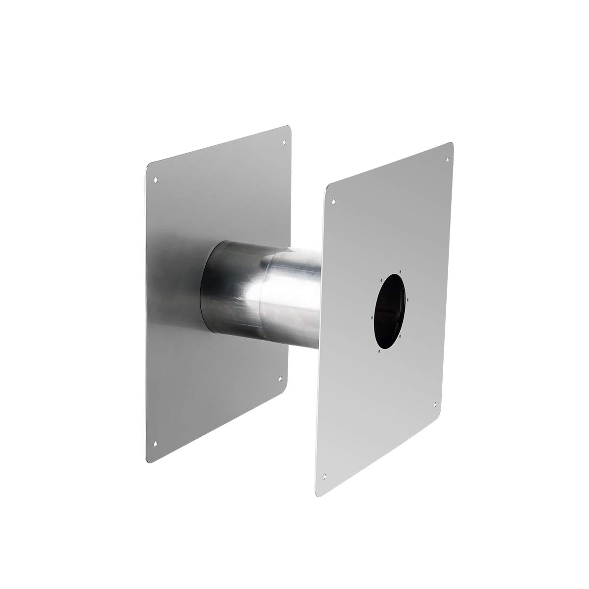CAMPLUX 2.36'' Stainless Steel Vent Wall Thimble for Indoor Gas Water Heater