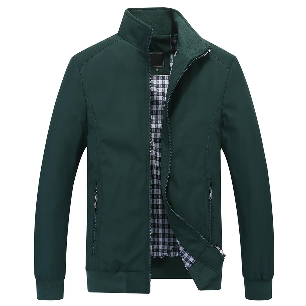 Allthemen Men's Winter Warm Aviator Jacket Lightweight Tactical Military