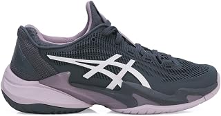 Asics Gel-Dedicate 8 Men's Tennis Shoes, White/Shock Orange, 44.5 EU