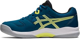 Asics Men's Gel-renma Pickleball Shoes, Scarpe da Ginnastica Uomo, Verde Acqua Mare/Giallo Fosforescente, 48 EU