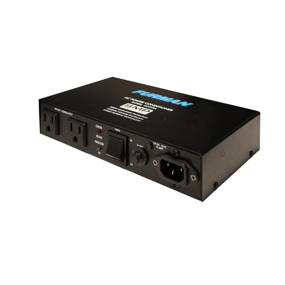 Furman AC-215A Compact Power Conditioner with Auto-Resetting Voltage Protection 