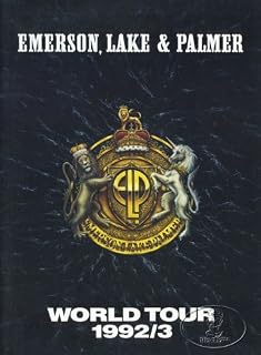 Emerson Lake & Palmer 1992-93 Tour Concert Program Programme