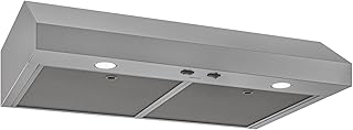 Broan-NuTone 36-Inch Stainless Steel Under Cabinet Range Hood- Trusted Quiet Power with 350 CFM, 1.5 Sones for Effective Everyday Kitchen Ventilation