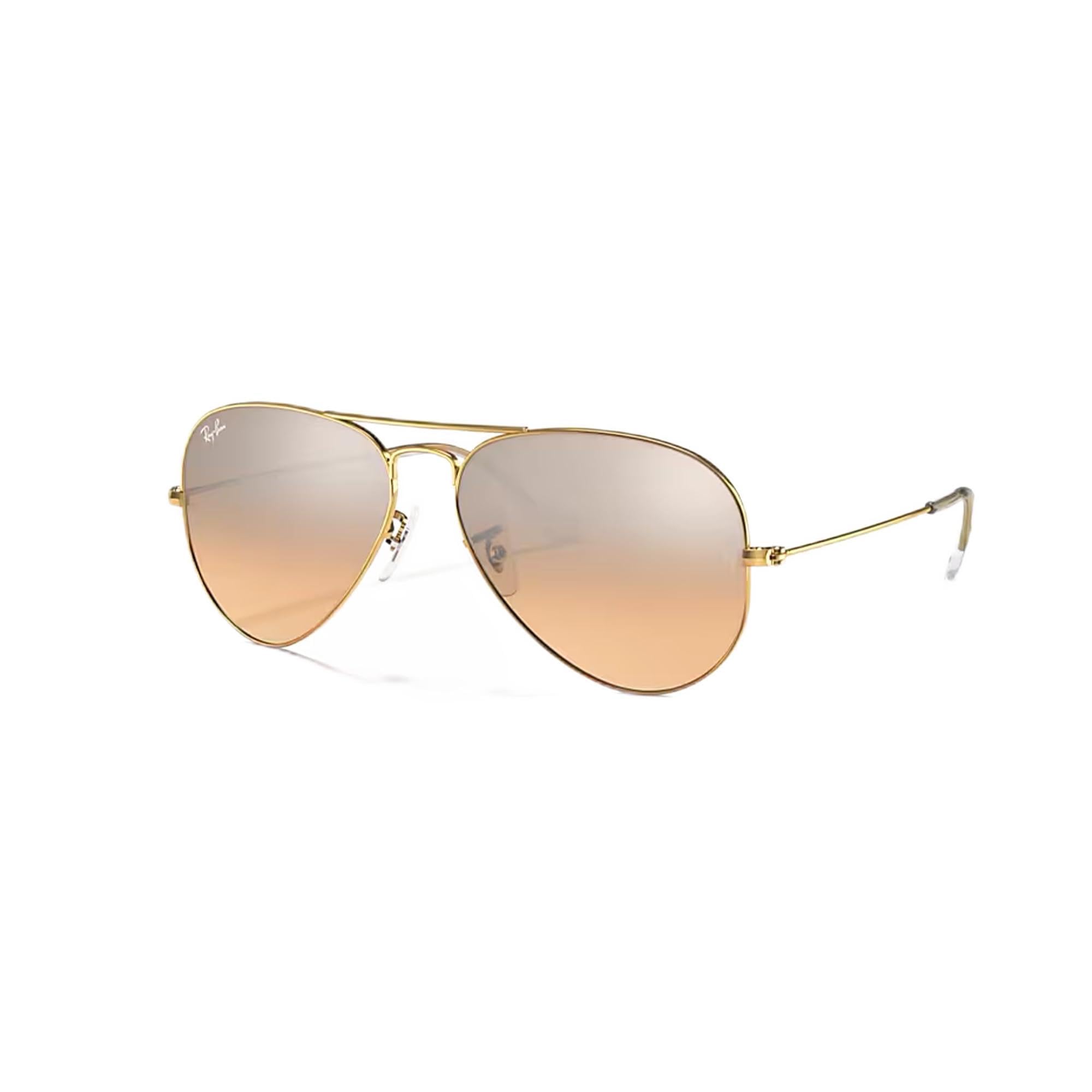 Ray-Ban Unisex RB3025 Aviator Polarized Sunglasses 58mm