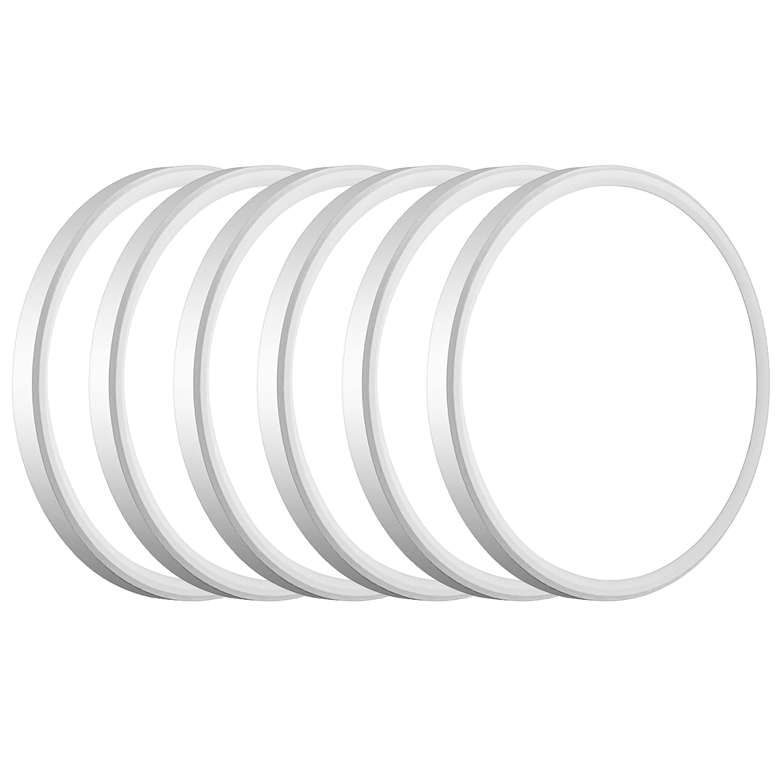 WKONCLDY 6PACK 3200lm LED Flush Mount Ceiling Light, Super Slim 12 inch LED Ceil