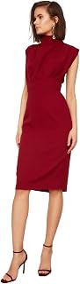 Trendyol Women's Casual Black Collar Dress