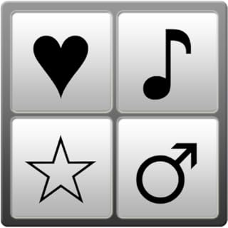 Symbols keyboard & text art Pro