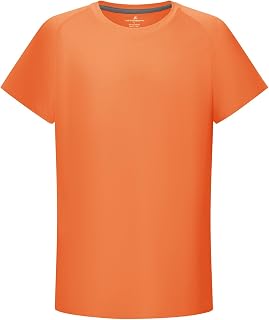 DEVOROPA Youth Boys Rash Guard Swim Shirt Short Sleeve UPF 50+ Sun Shirts Lightweight Quick Dry Kids Surf Swimsuit