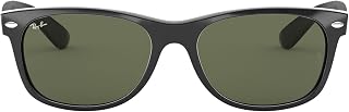 Ray-Ban Rb2132f New Wayfarer Low Bridge Fit Square Sunglasses for Men for Women