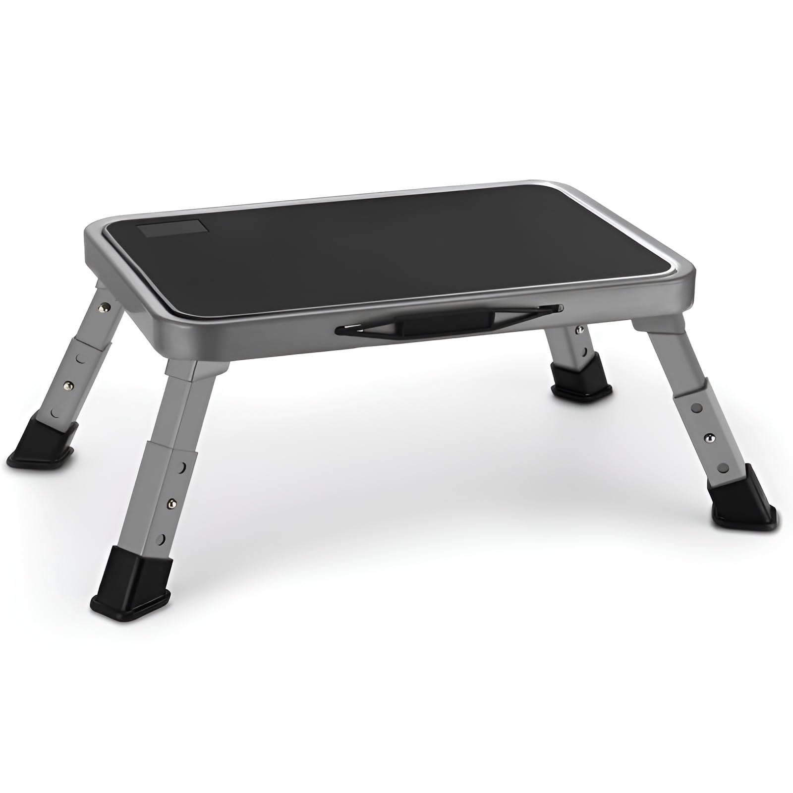 Jocauto Folding Step Stool for Adults, Height-Adjustable Small Step Stool | Step