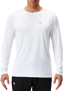 NAVISKIN Men's Rash Guard Shirts Swim Shirts UPF 50+ UV Sun Protection Long Sleeve Shirts Lightweight Quick Dry