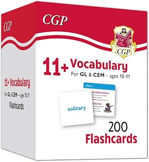 11+ Vocabulary Flashcards for Ages 10-11 - Pack 1: for GL and all other test providers (CGP 11+ Ages 10-11)