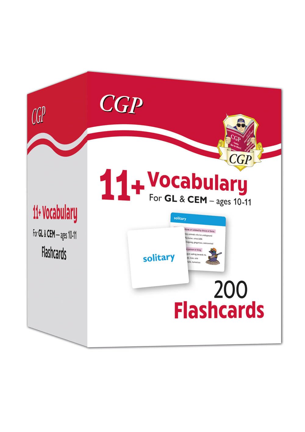 11+ Vocabulary Flashcards for Ages 10-11 - Pack 1: for GL and all other test pro