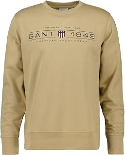 GANT Men's Graphic C-Neck Sweat Sweatshirt